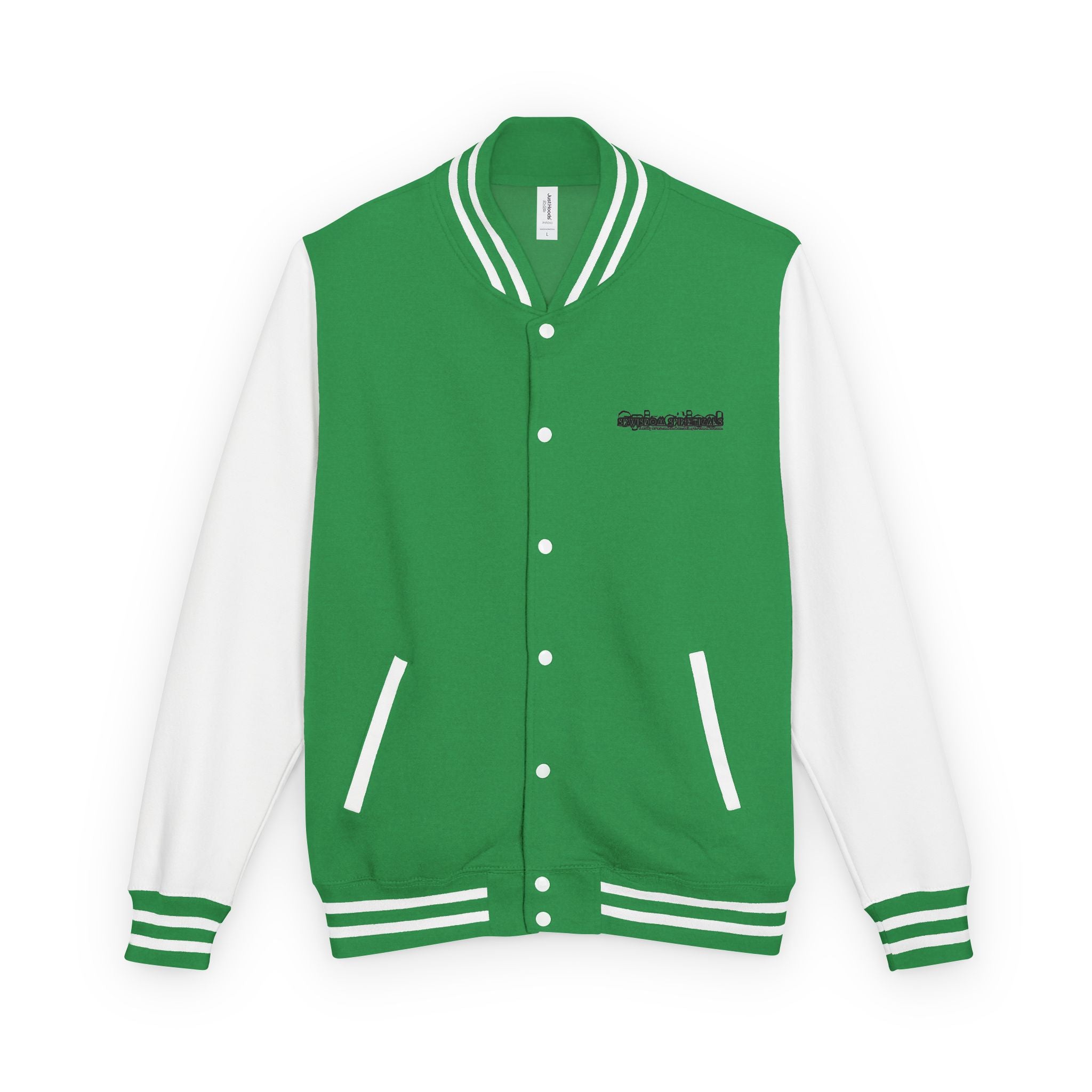 SRWisdom Unisex Heavyweight Letterman Jacket [Spinetical 0-1-0]