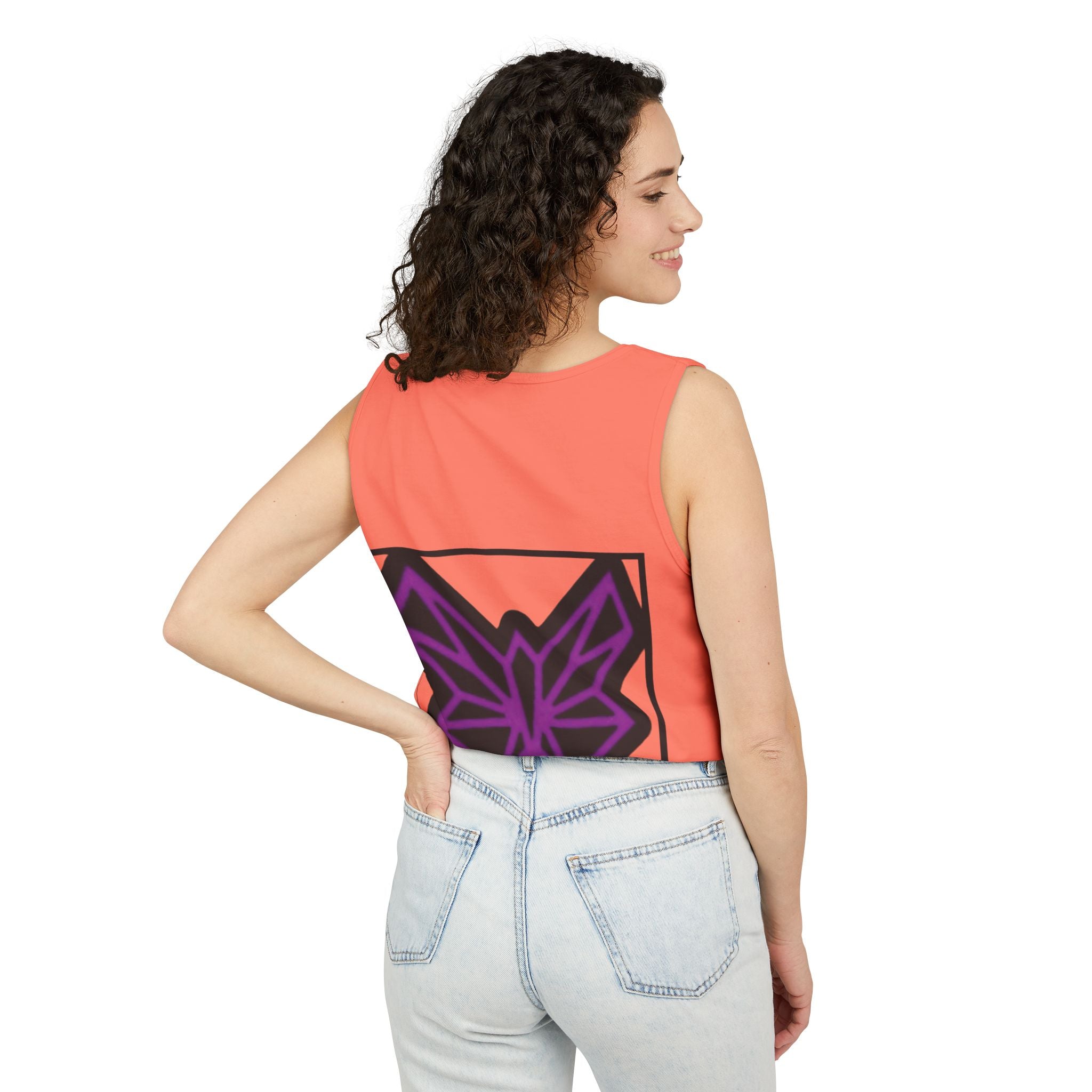 SRWisdom Unisex Garment-Dyed Tank Top [Spinetical]