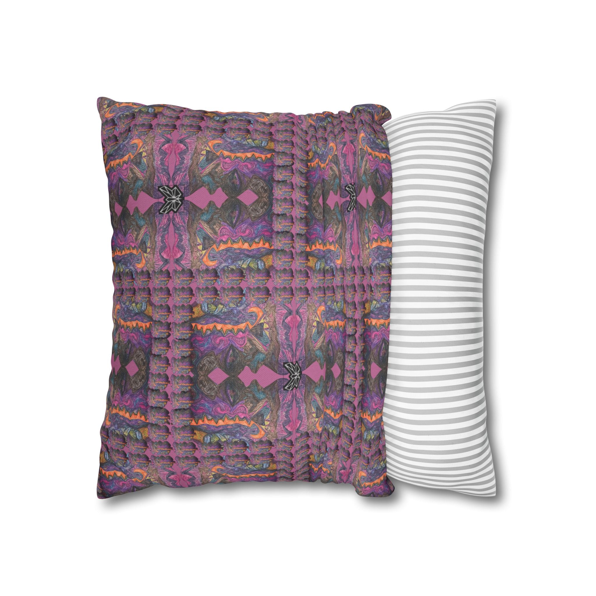 SRWisdom Spun Polyester Square Pillowcase-S1.1-2.1