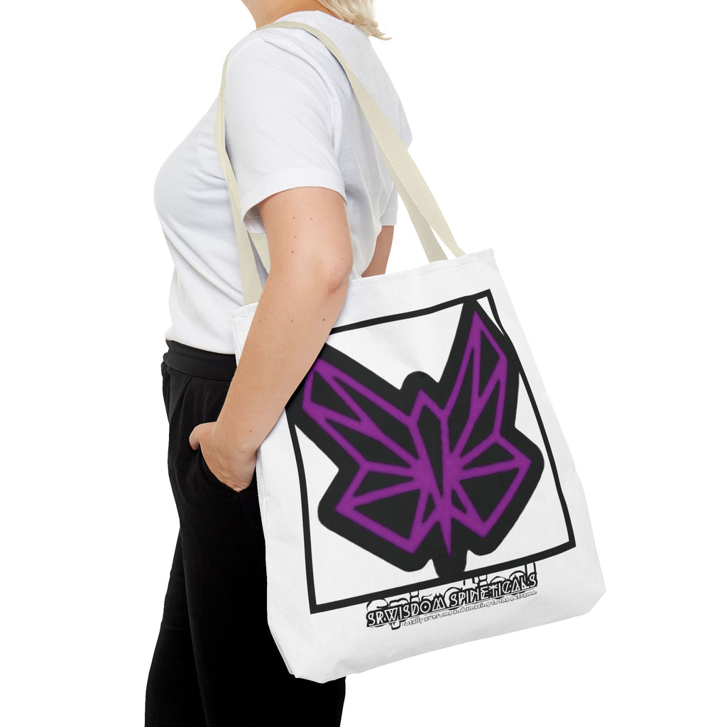SRWisdom Tote Bag (AOP) [ Spinetical 0-1-0]