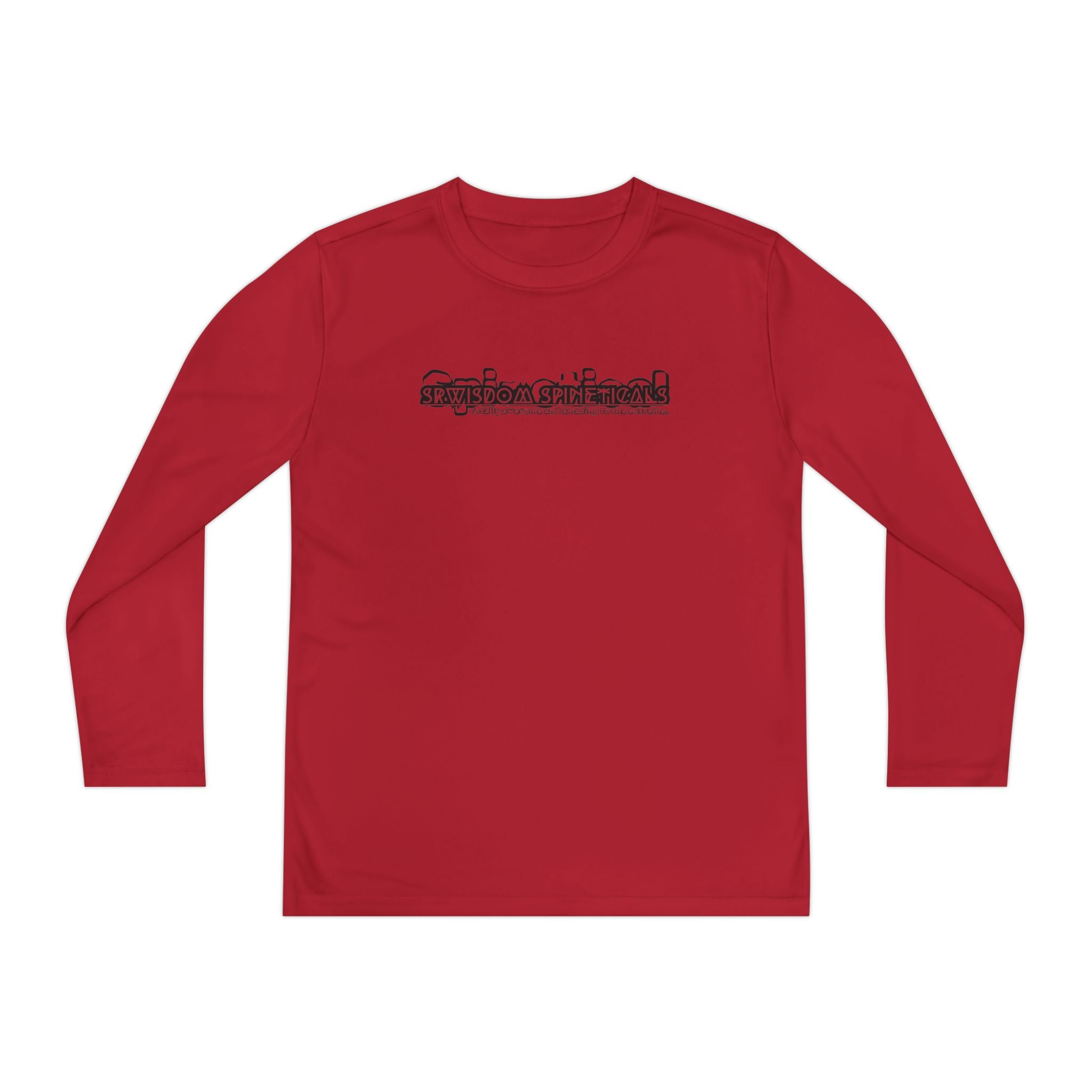 SRWisdom Youth Long Sleeve Competitor Tee [Spinetical 0-1-0]