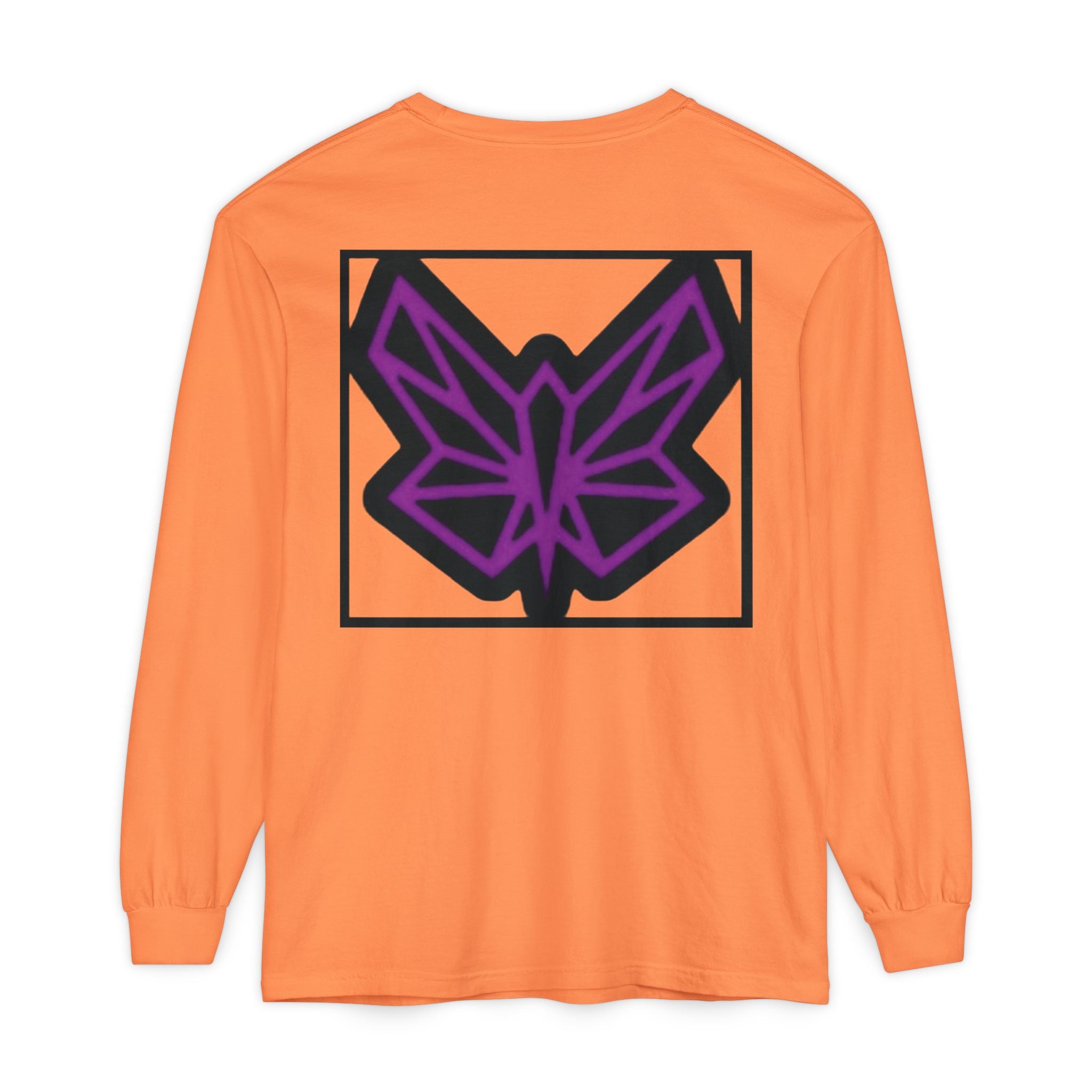 SRWisdom Unisex Garment-dyed Long Sleeve T-Shirt [Spinetical]