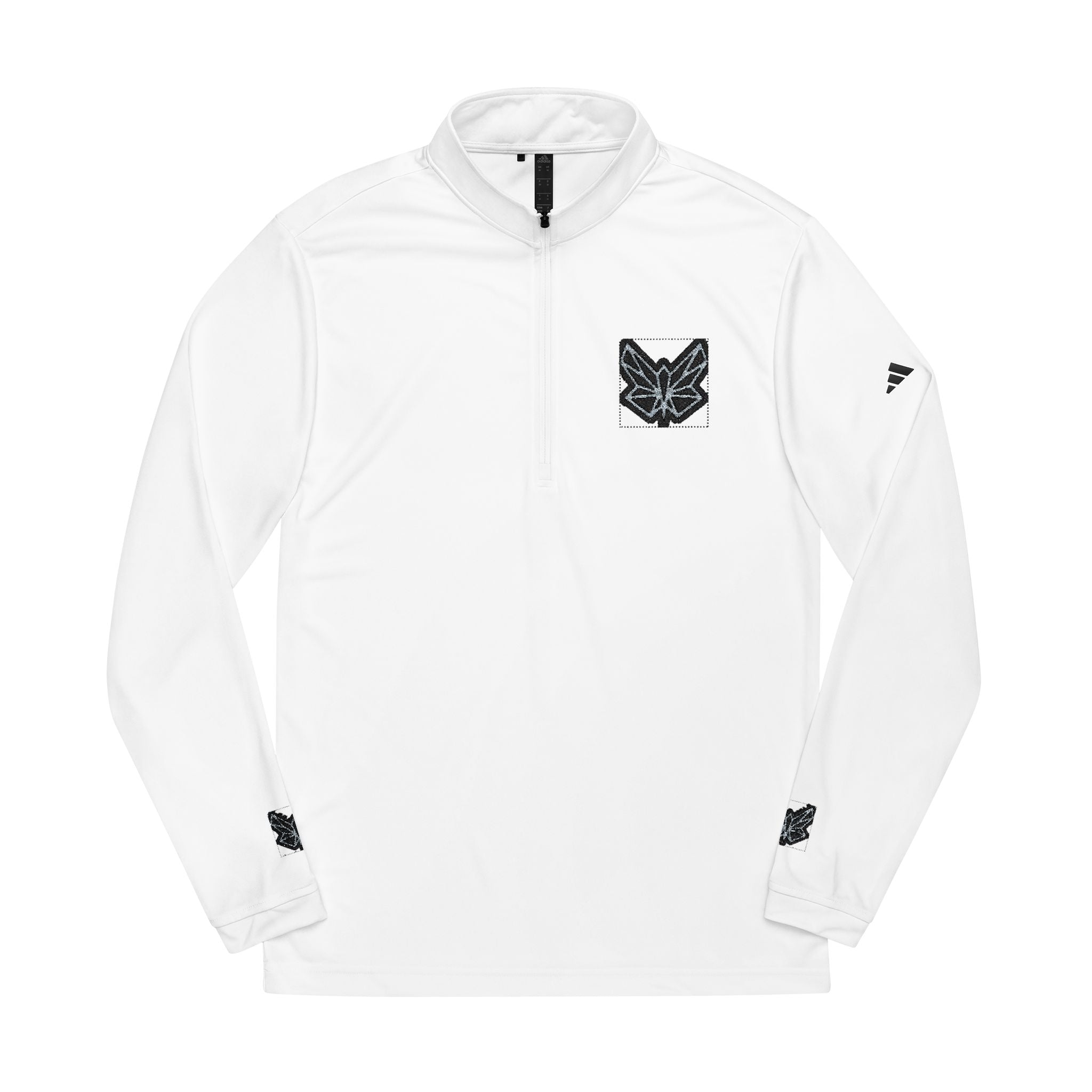 adidas® Quarter-Zip Pullover (Embroidery)-SS1-SS by SRWisdom