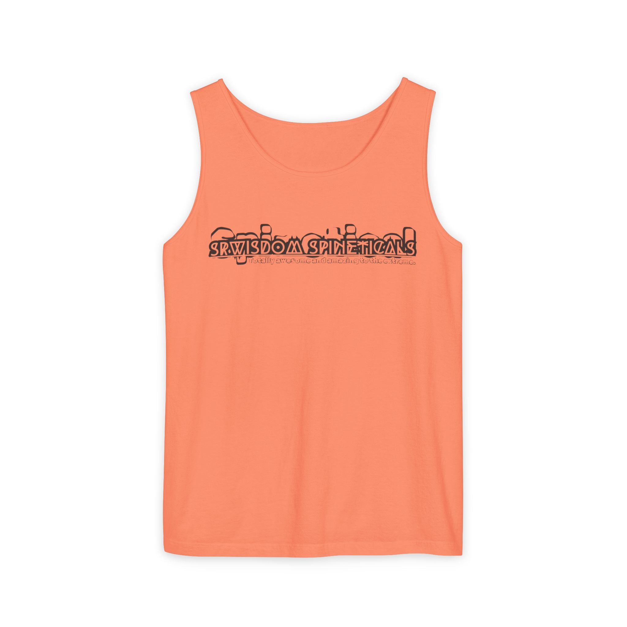 SRWisdom Unisex Garment-Dyed Tank Top [Spinetical]