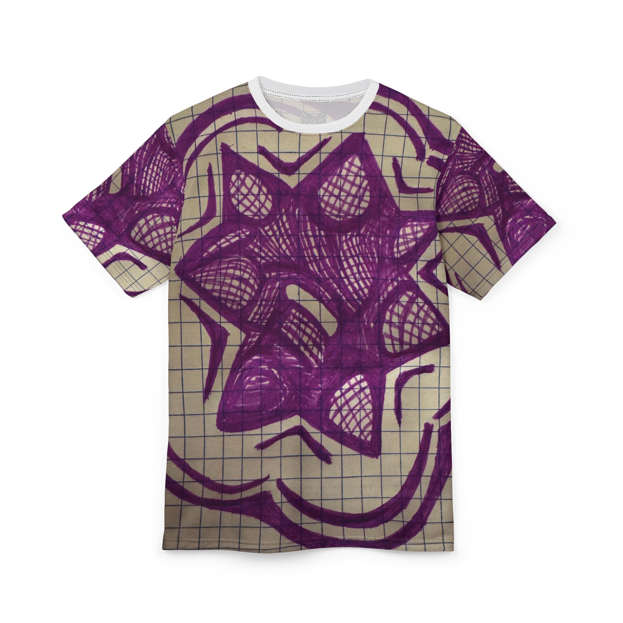 Unisex Cut & Sew Tee (AOP) by SRWisdom (SS1-02062026.0.0)