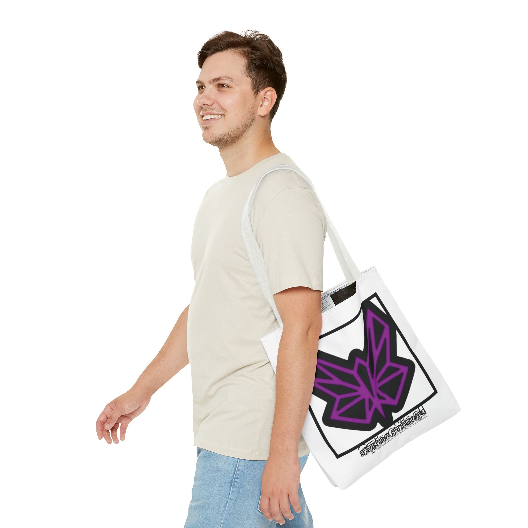 SRWisdom Tote Bag (AOP) [ Spinetical 0-1-0]