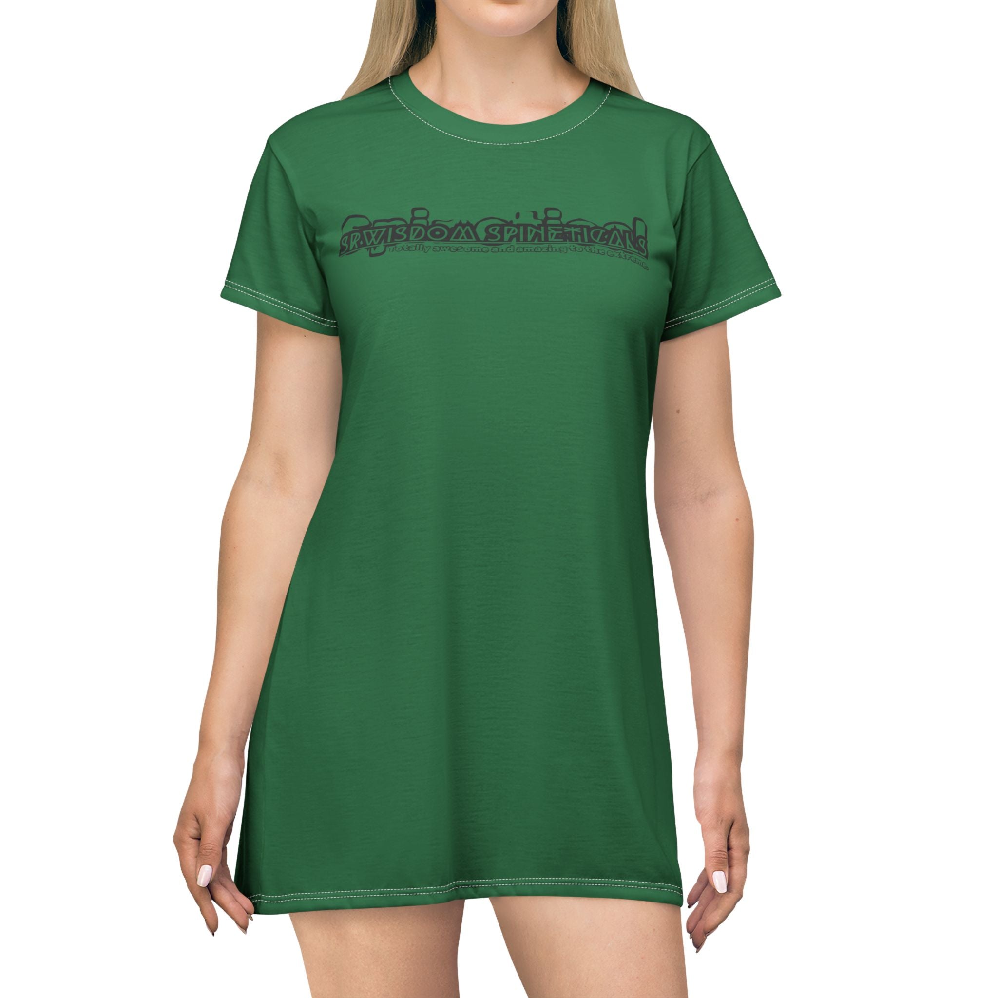 SRWisdom T-Shirt Dress (AOP) [Spinetical 0-1-0]