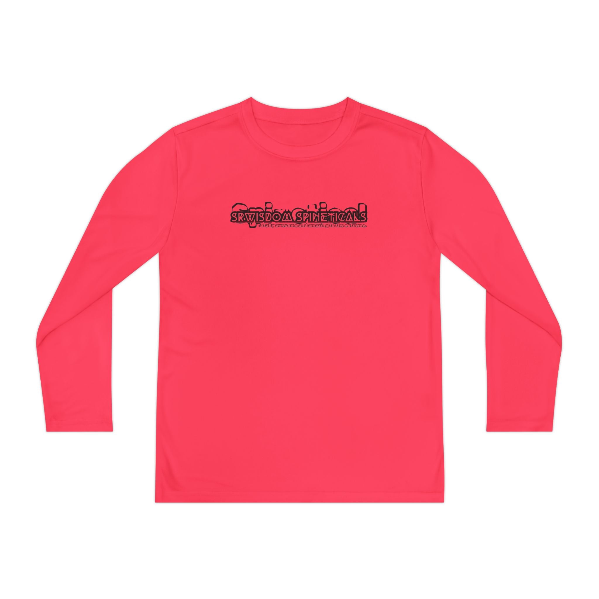 SRWisdom Youth Long Sleeve Competitor Tee [Spinetical 0-1-0]