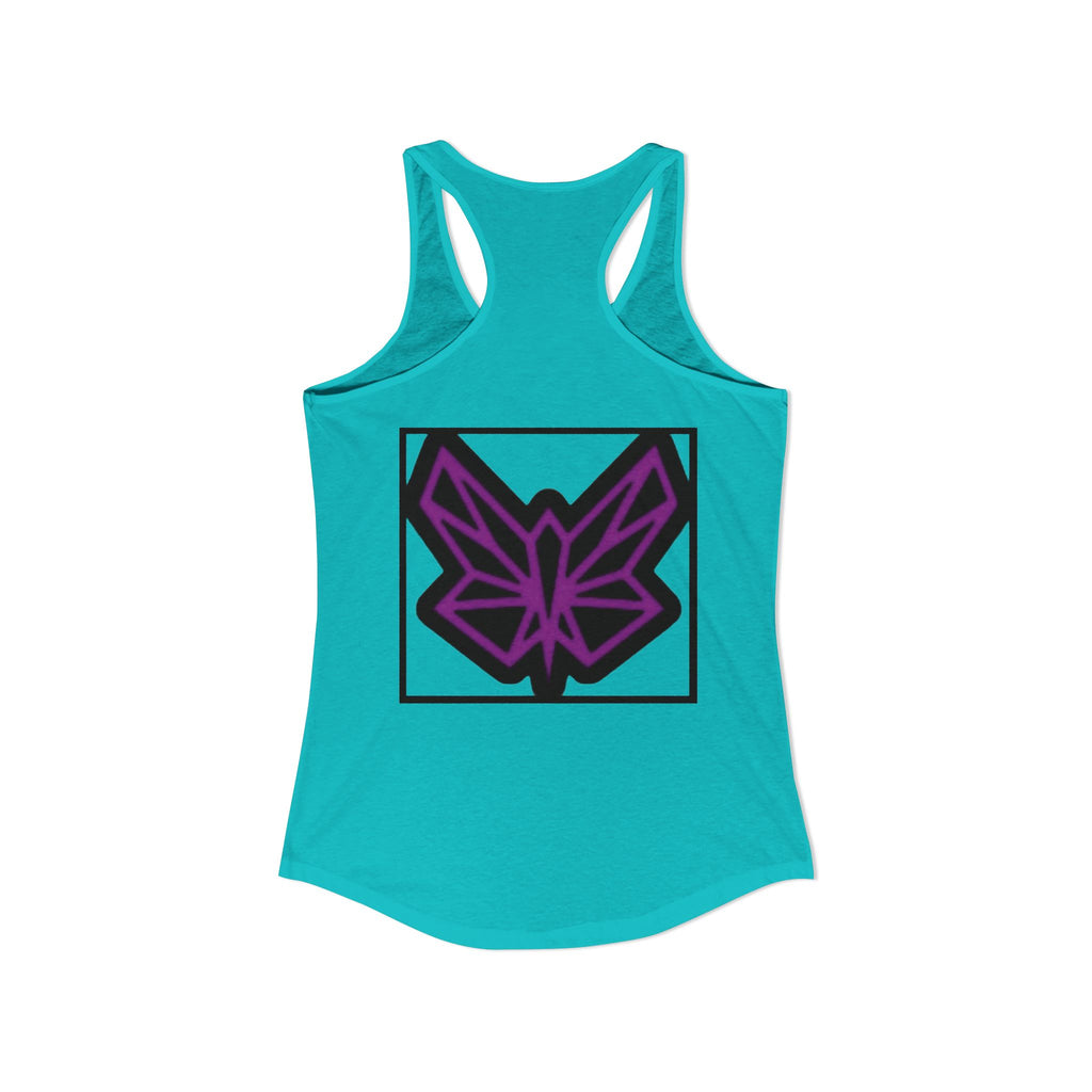 SRWisdom Women's Ideal Racerback Tank [Spinetical 0-1-0]
