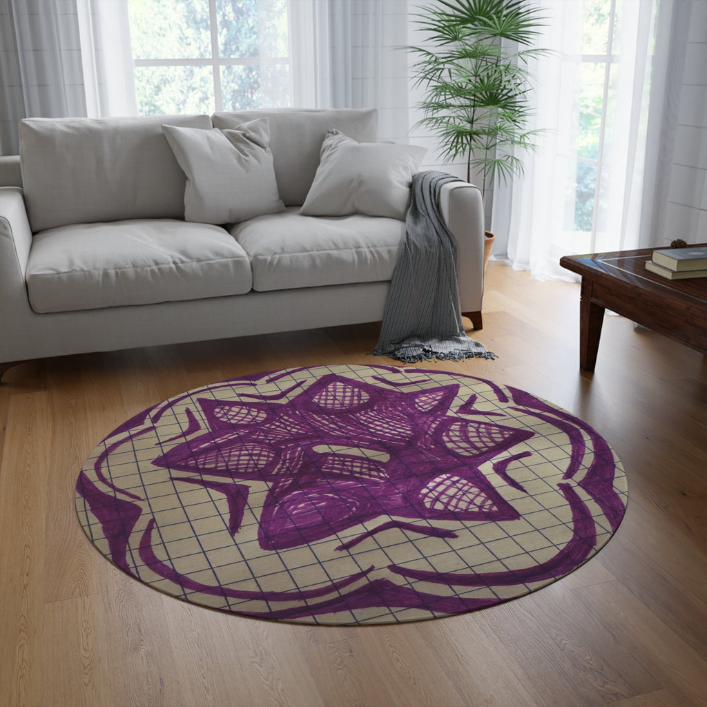 SRWisdom Round Rug