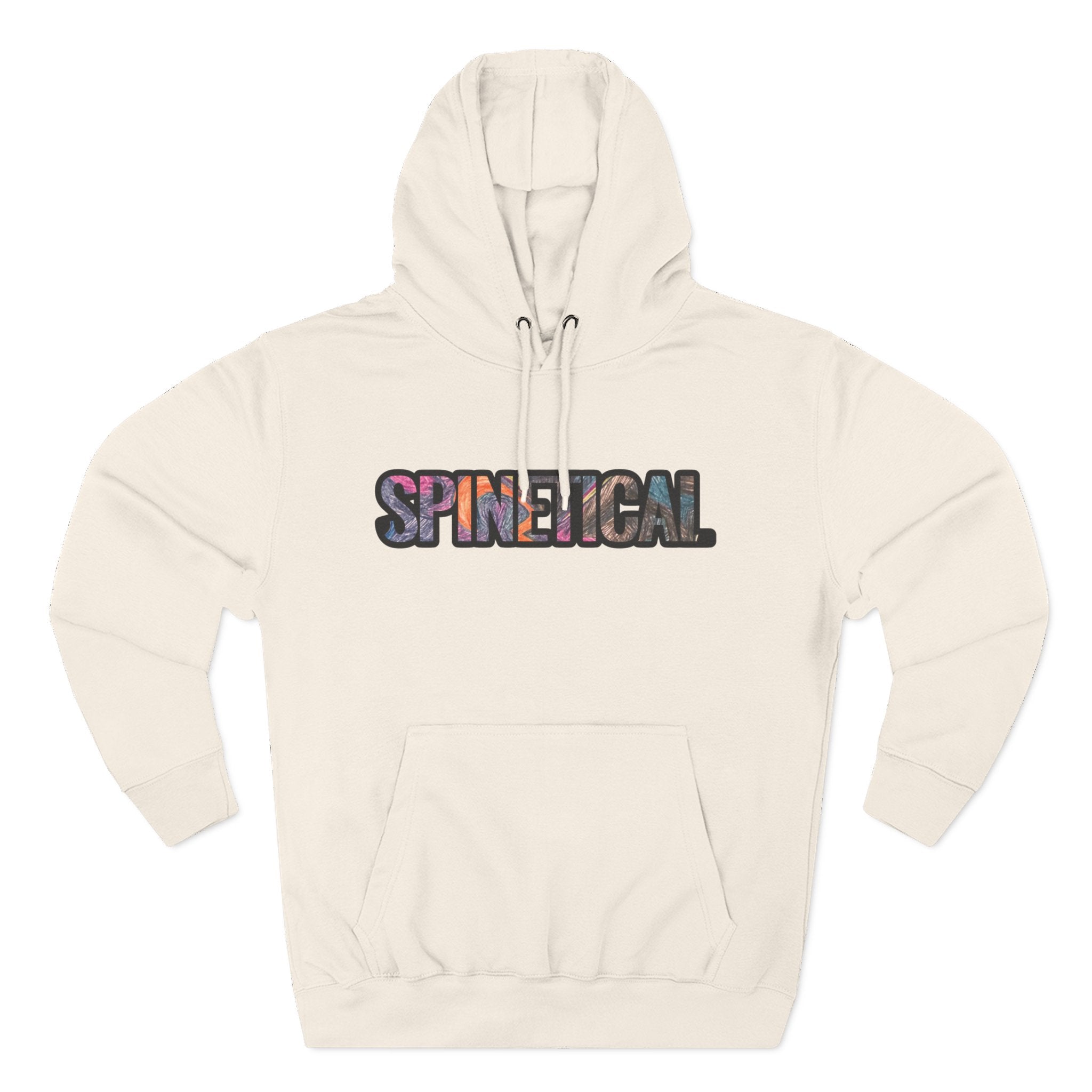 SRWisdom Three-Panel Fleece Hoodie-(SS1-SS1)
