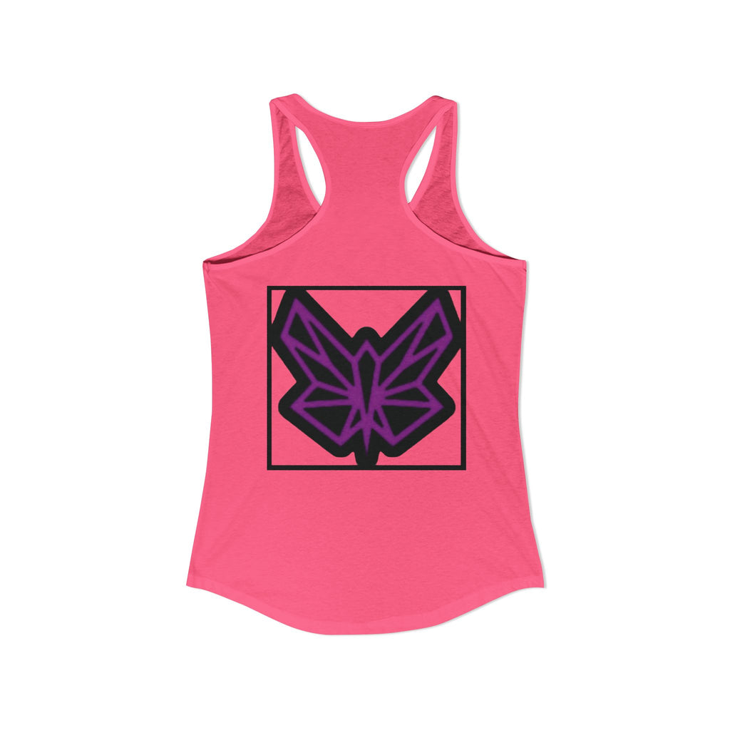SRWisdom Women's Ideal Racerback Tank [Spinetical 0-1-0]