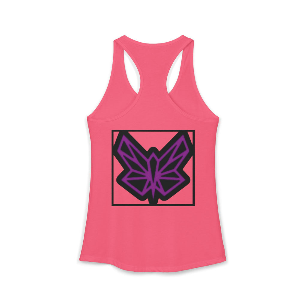 SRWisdom Women's Ideal Racerback Tank [Spinetical 0-1-0]
