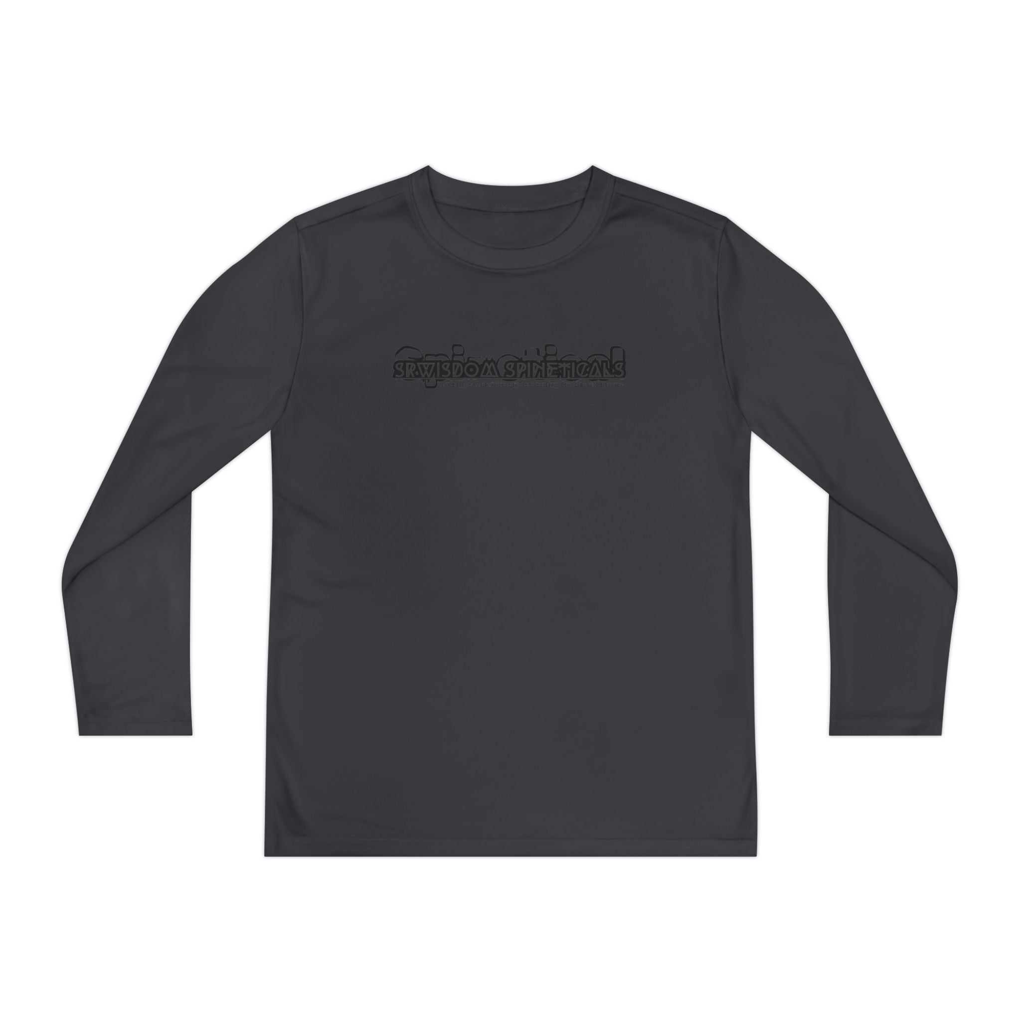 SRWisdom Youth Long Sleeve Competitor Tee [Spinetical 0-1-0]
