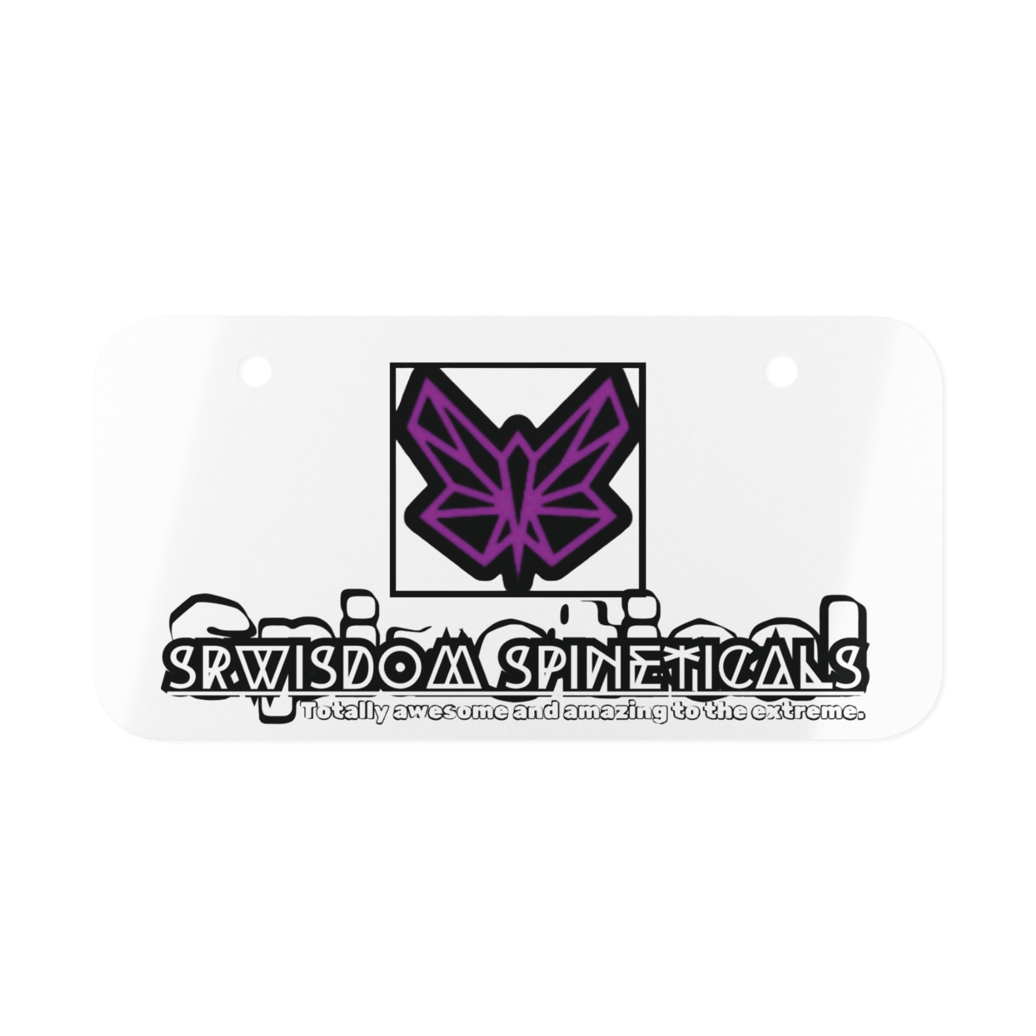 SRWisdom Mini License Plate [Spinetical 0-1-0]
