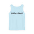 SRWisdom Unisex Garment-Dyed Tank Top [Spinetical]