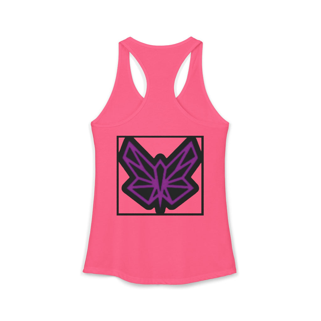 SRWisdom Women's Ideal Racerback Tank [Spinetical 0-1-0]