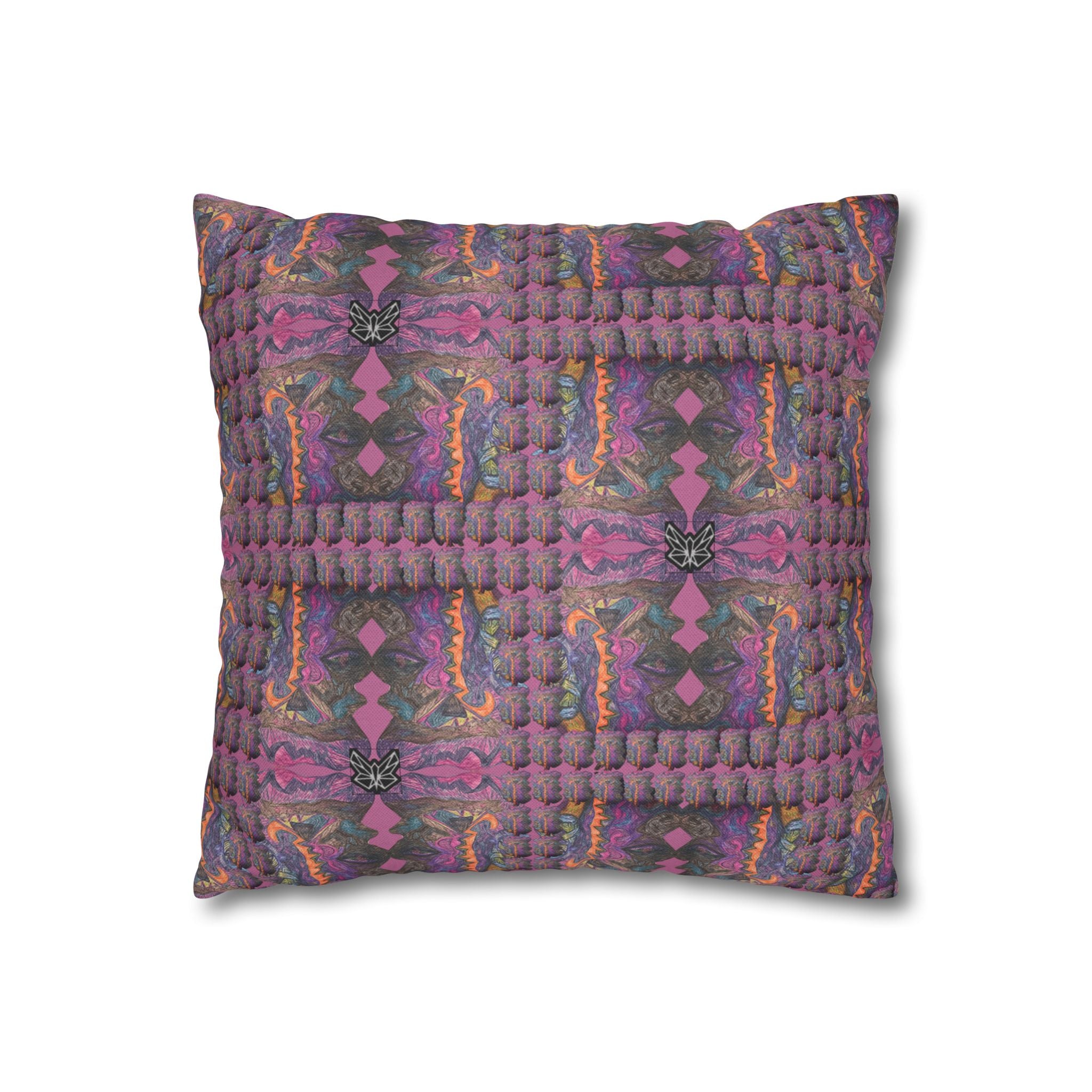 SRWisdom Spun Polyester Square Pillowcase-S1.1-2.1