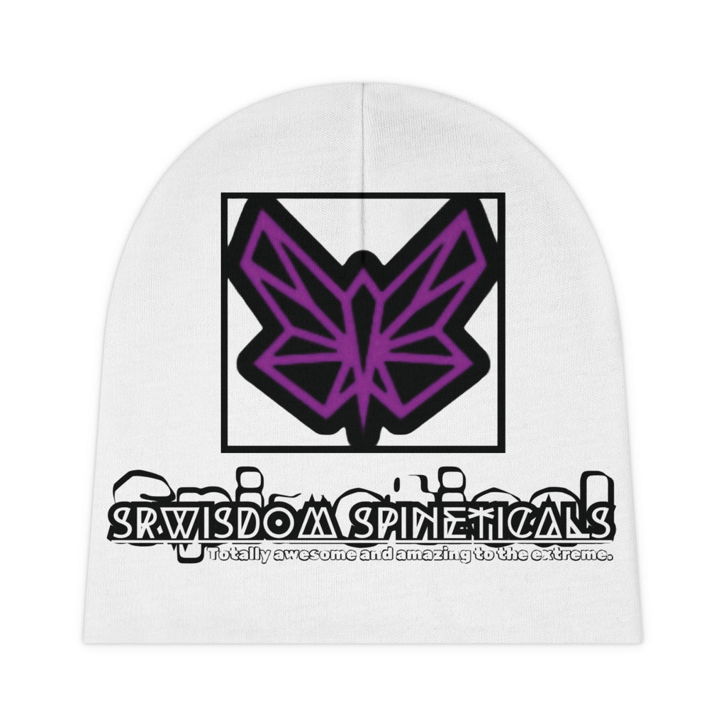 SRWisdom Baby Beanie (AOP) [Spinetical 0-1-0]