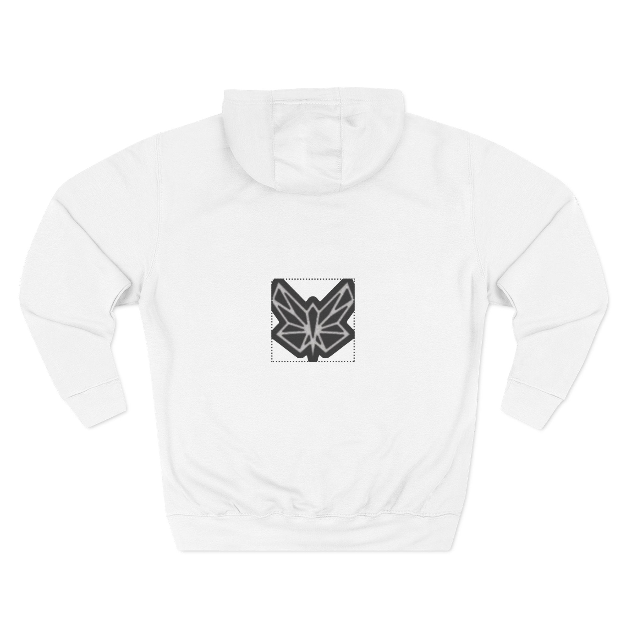 SRWisdom Three-Panel Fleece Hoodie-(SS1-SS1)