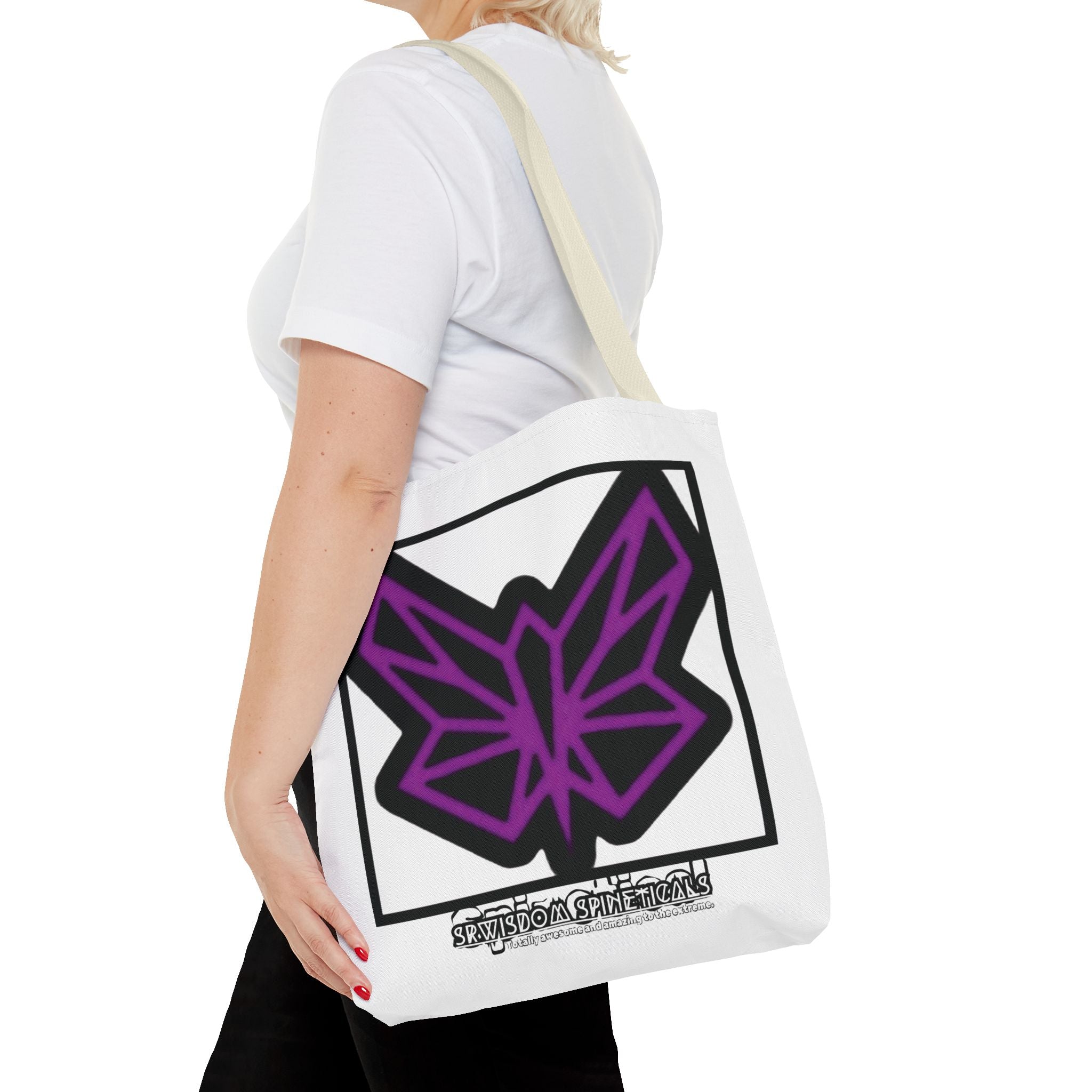 SRWisdom Tote Bag (AOP) [ Spinetical 0-1-0]