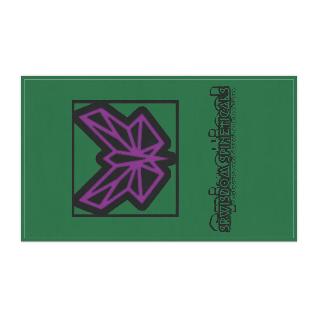 SRWisdom Tea Towels (cotton, poly) SRW-0-1-0-0-Dark Green