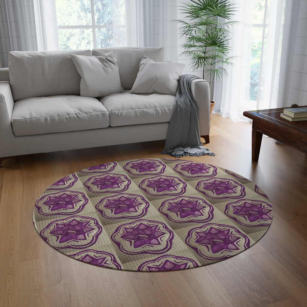 SRWisdom Round Rug