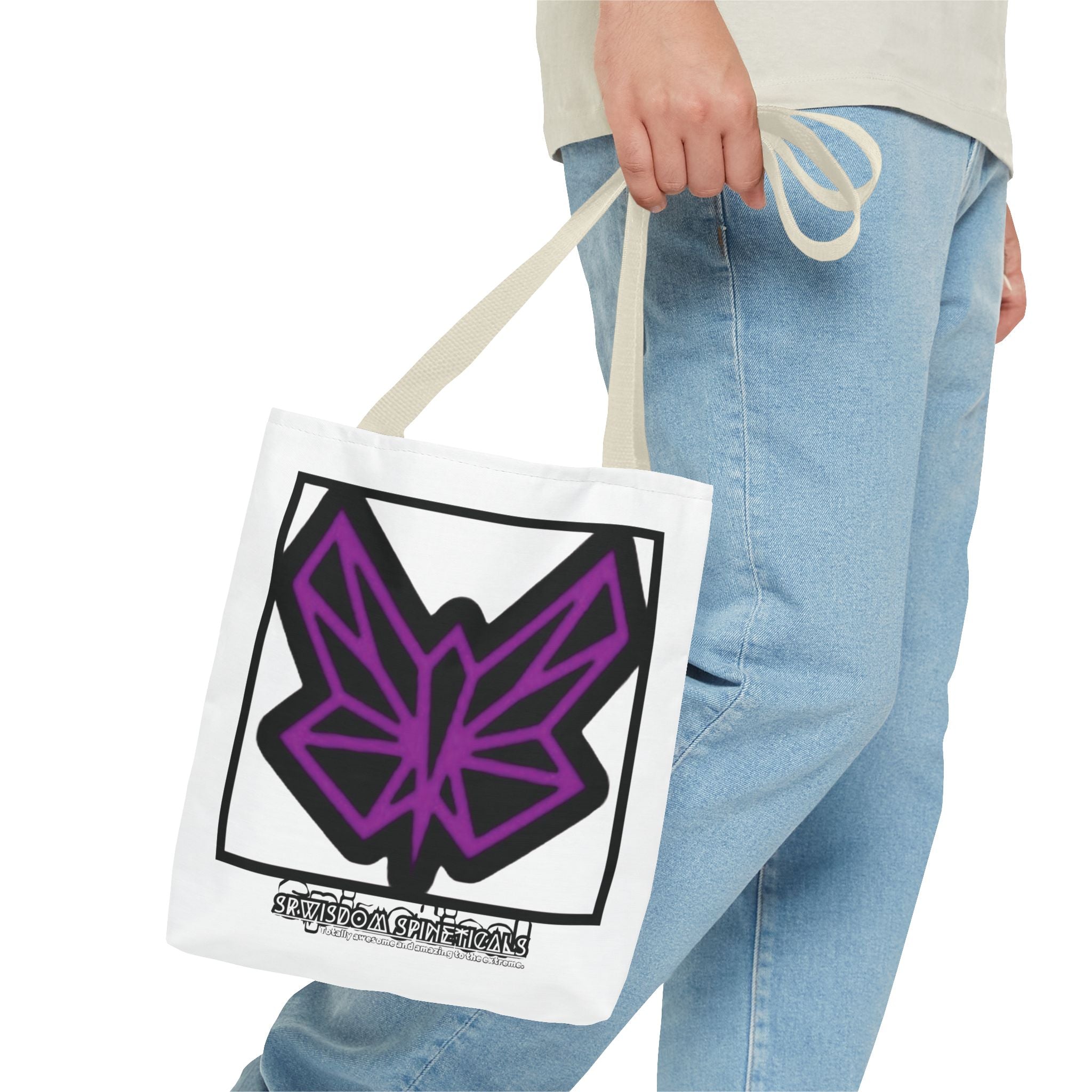 SRWisdom Tote Bag (AOP) [ Spinetical 0-1-0]