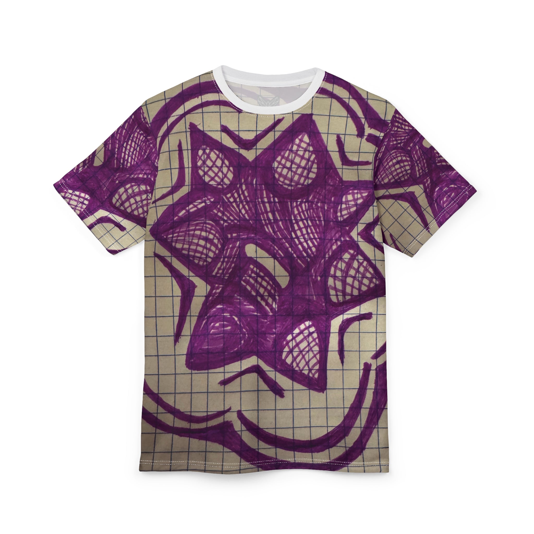 Unisex Cut & Sew Tee (AOP) by SRWisdom (SS1-02062026.0.0)