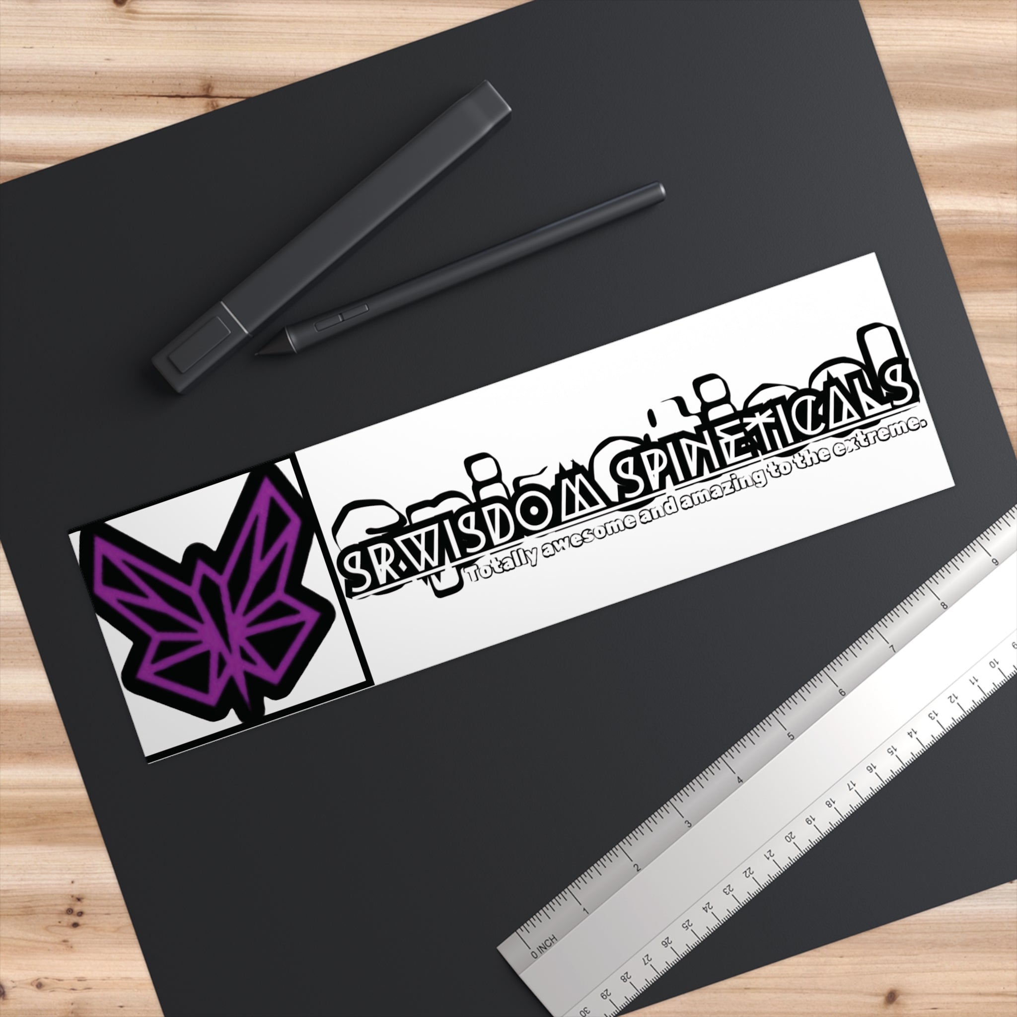 SRWisdom Bumper Stickers [Spinetical 0-1-0]