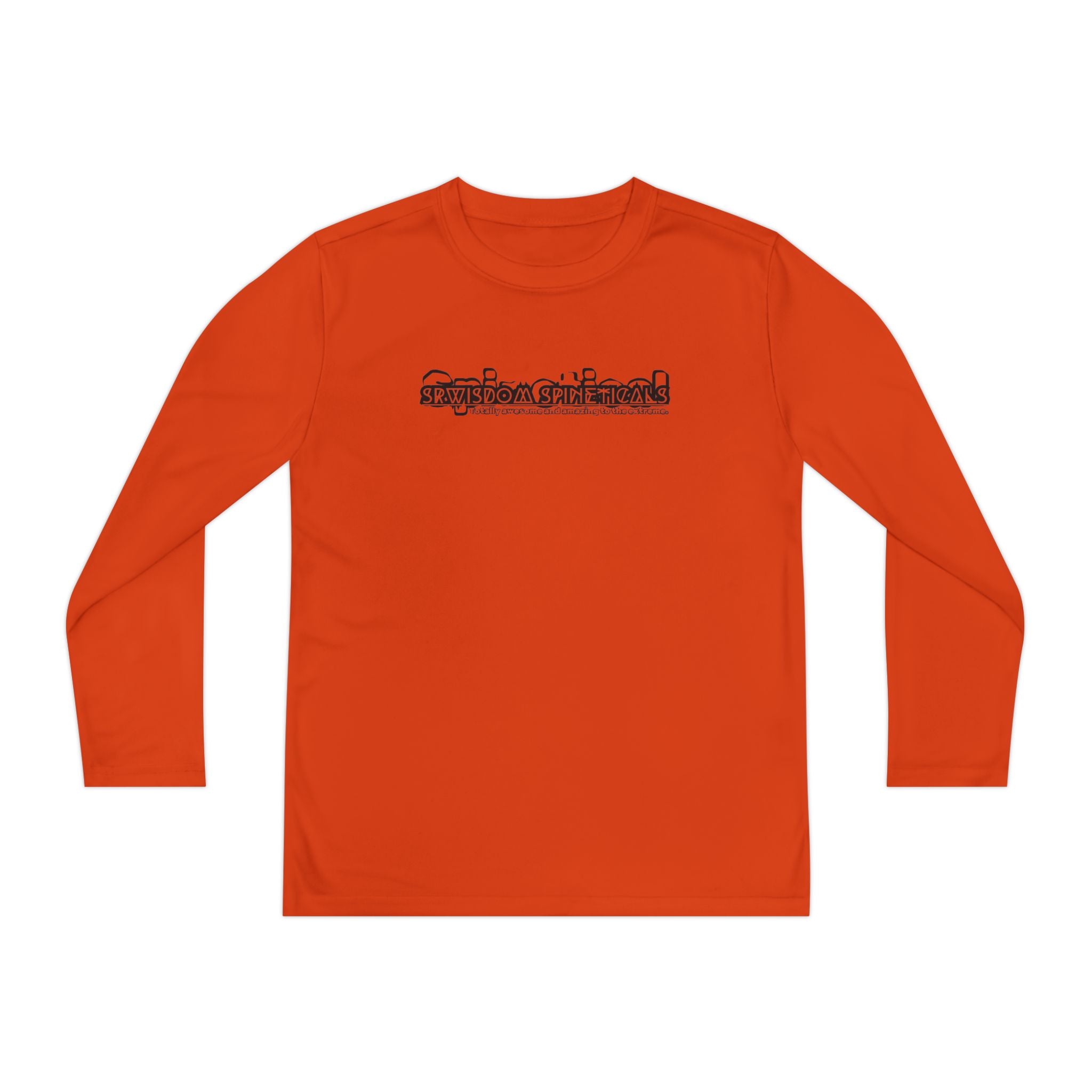 SRWisdom Youth Long Sleeve Competitor Tee [Spinetical 0-1-0]