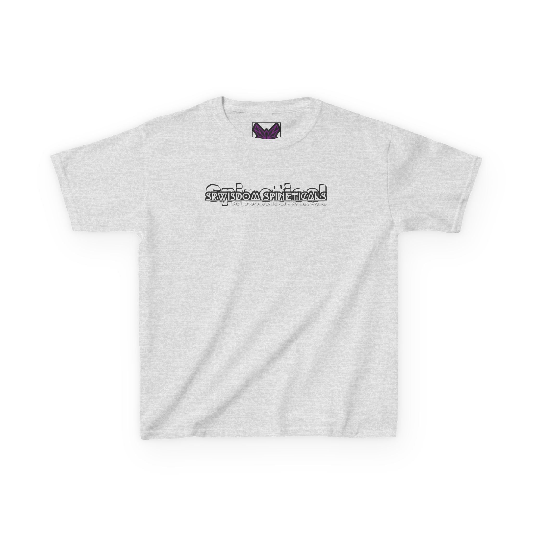 SRWisdom Kids Heavy Cotton™ Tee [Spinetical 0-1-0]